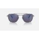 FRANK II TITANIUM
Lenses: Grey Blue Mirror  +  Frame: Silver